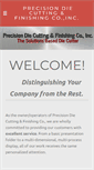 Mobile Screenshot of precisiondiecutting.com